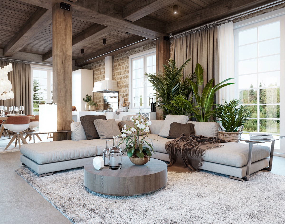 Rustic Modern Interiors