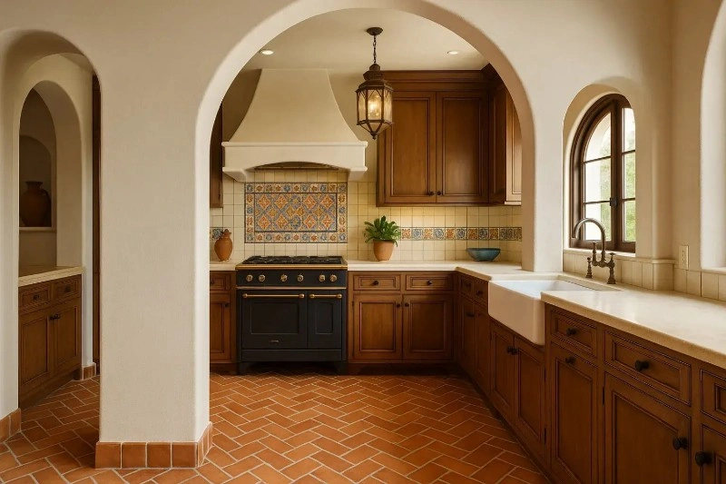 spanish inspired kitchen