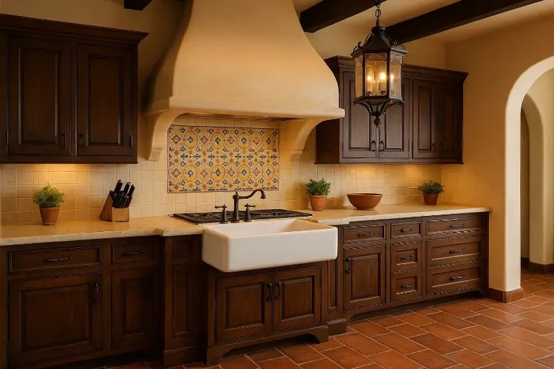 old spanish kitchen