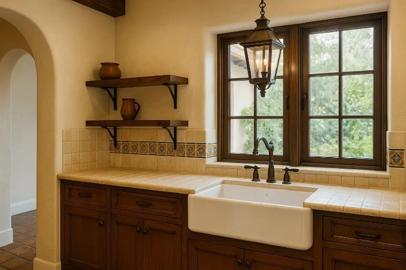 spanish style kitchen