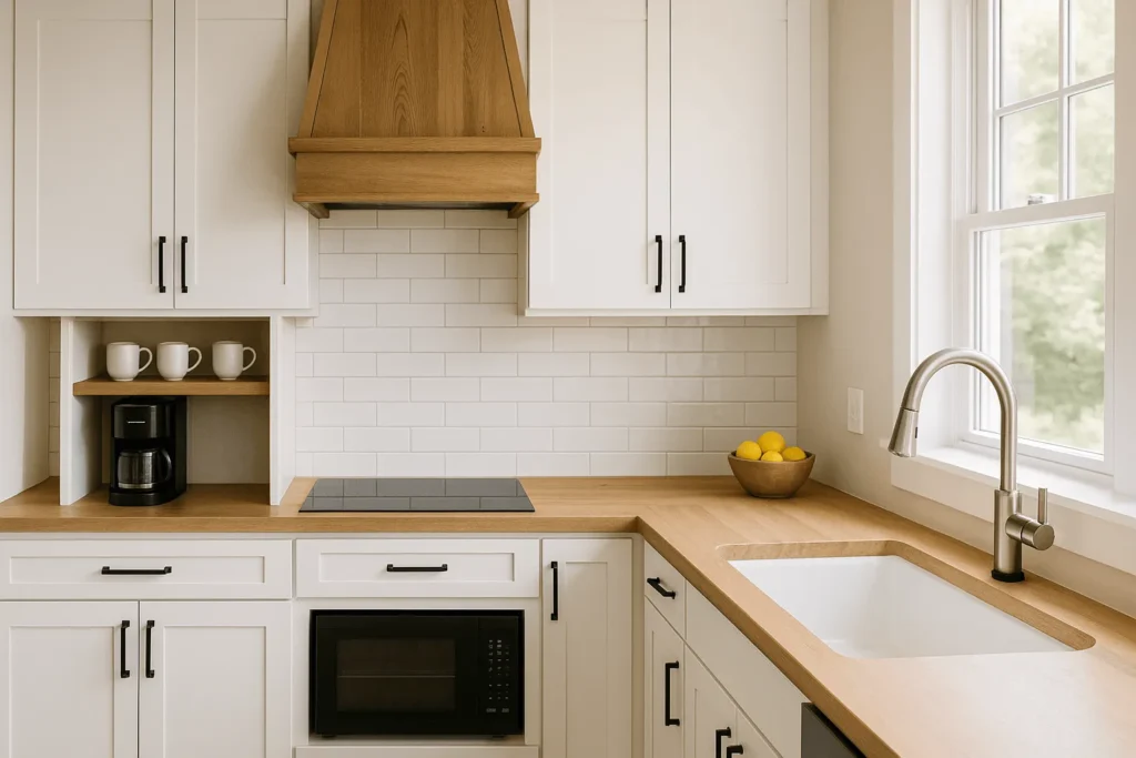 rustic modern farmhouse kitchen