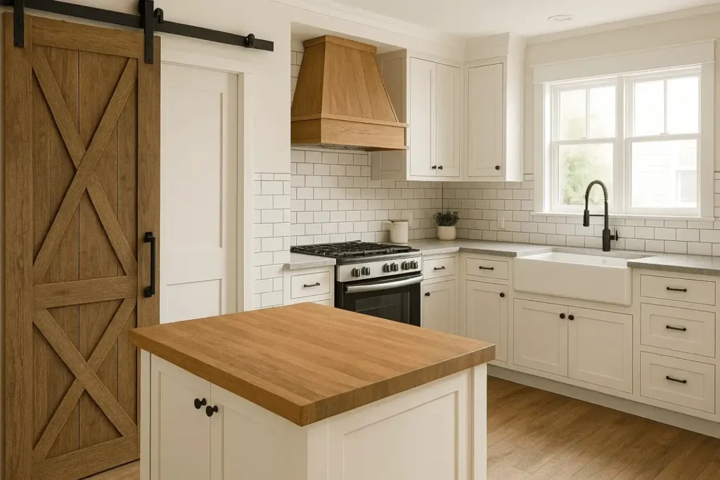 farmhouse modern country kitchen