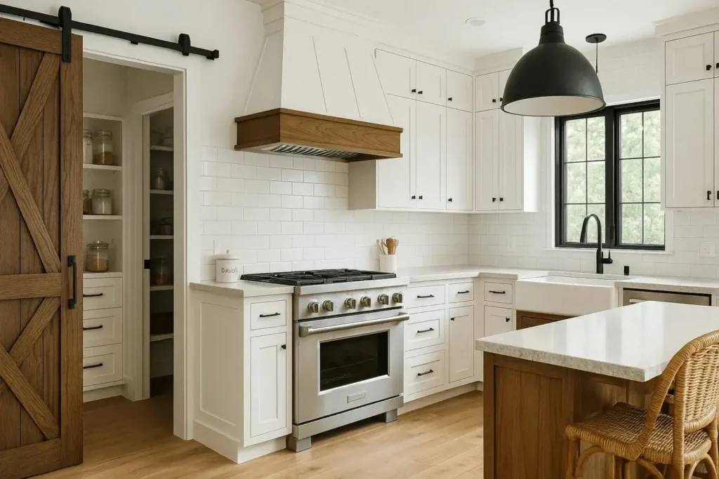farmhouse modern rustic kitchen