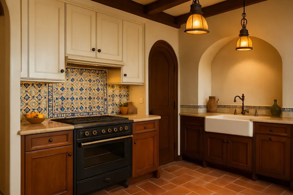 spanish style kitchen